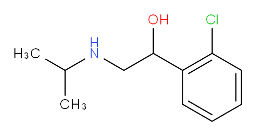 1-(2-chlorophenyl)-2-[(propan-2-yl)amino]ethan-1-ol