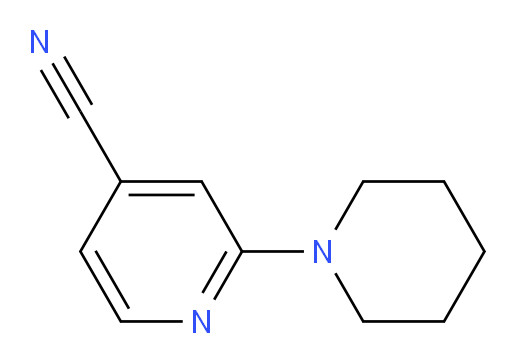 2-(piperidin-1-yl)pyridine-4-carbonitrile