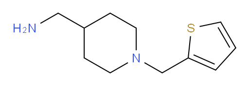 {1-[(thiophen-2-yl)methyl]piperidin-4-yl}methanamine