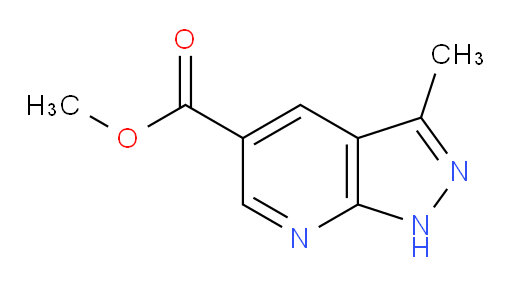 methyl 3-methyl-1H-pyrazolo[3,4-b]pyridine-5-carboxylate
