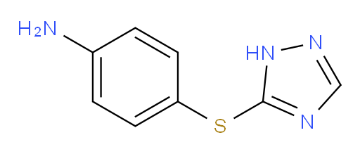 4-(1H-1,2,4-triazol-5-ylsulfanyl)aniline