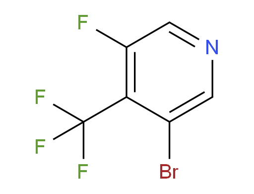 3-bromo-5-fluoro-4-(trifluoromethyl)pyridine