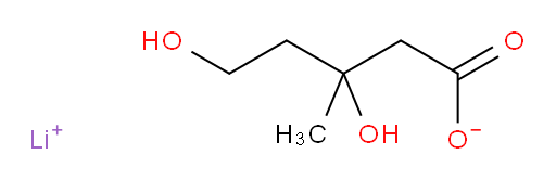 lithium(1+) 3,5-dihydroxy-3-methylpentanoate