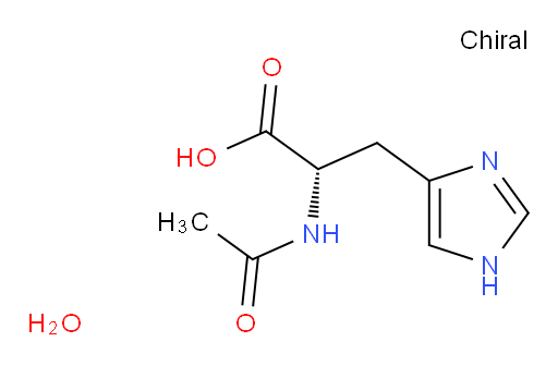 (2S)-2-acetamido-3-(1H-imidazol-4-yl)propanoic acid hydrate