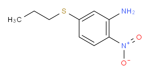 2-nitro-5-(propylsulfanyl)aniline