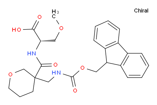 (2S)-2-({3-[({[(9H-fluoren-9-yl)methoxy]carbonyl}amino)methyl]oxan-3-yl}formamido)-3-methoxypropanoic acid