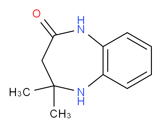 4,4-dimethyl-2,3,4,5-tetrahydro-1H-1,5-benzodiazepin-2-one