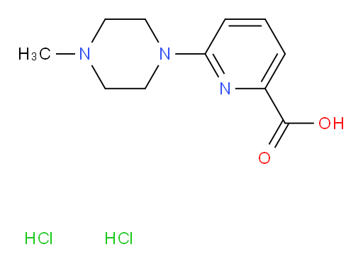 6-(4-methylpiperazin-1-yl)pyridine-2-carboxylic acid dihydrochloride
