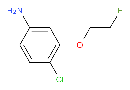 4-chloro-3-(2-fluoroethoxy)aniline