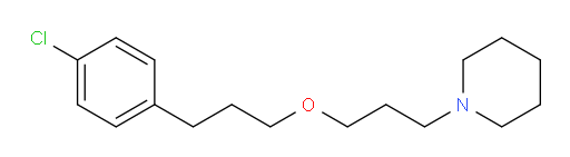 1-(3-(3-(4-chlorophenyl)propoxy)propyl)piperidine