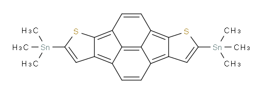 2,7-bis(trimethylstannyl)benzo[1,8]-as-indaceno[3,2-b:6,7-b']dithiophene