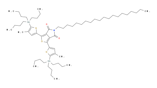 5-icosyl-1,3-bis(4-methyl-5-(tributylstannyl)thiophen-2-yl)-4H-thieno[3,4-c]pyrrole-4,6(5H)-dione