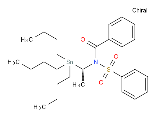 (S)-N-(phenylsulfonyl)-N-(1-(tributylstannyl)ethyl)benzamide