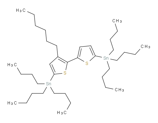(3-hexyl-[2,2'-bithiophene]-5,5'-diyl)bis(tributylstannane)