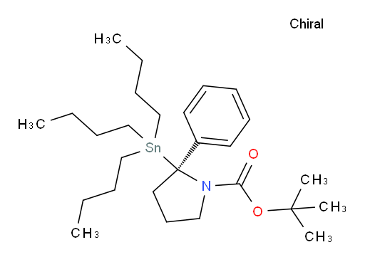 (S)-tert-butyl 2-phenyl-2-(tributylstannyl)pyrrolidine-1-carboxylate