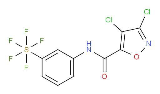 [3-[[(3,4-Dichloro-5-isoxazolyl)carbonyl]amino]phenyl]sulfur pentafluoride