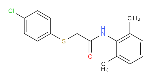 2-((4-chlorophenyl)thio)-N-(2,6-dimethylphenyl)acetamide