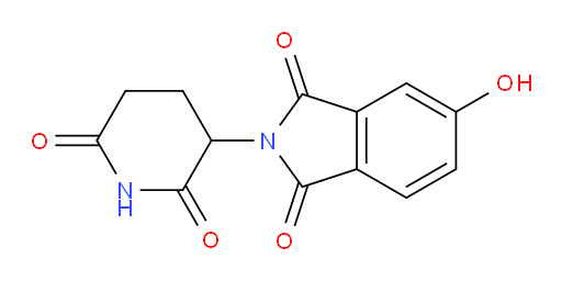 2-(2,6-dioxopiperidin-3-yl)-5-hydroxyisoindoline-1,3-dione