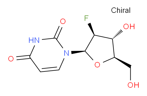 1-((2R,3S,4R,5R)-3-fluoro-4-hydroxy-5-(hydroxymethyl)tetrahydrofuran-2-yl)pyrimidine-2,4(1H,3H)-dione