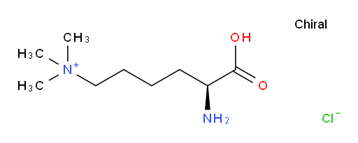 1-Pentanaminium, 5-amino-5-carboxy-N,N,N-trimethyl-, chloride (1:1), (5S)-