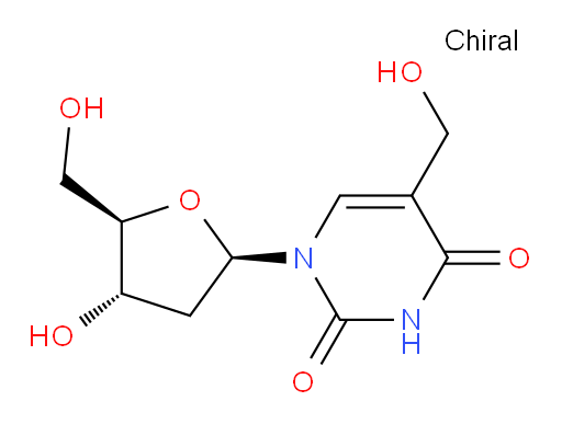 1-((2R,4S,5R)-4-hydroxy-5-(hydroxymethyl)tetrahydrofuran-2-yl)-5-(hydroxymethyl)pyrimidine-2,4(1H,3H)-dione