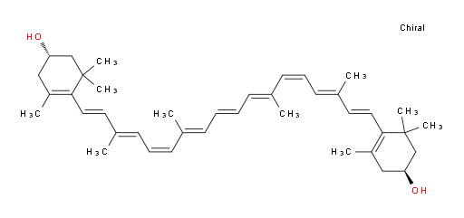 (1R,1'R)-4,4'-((1E,3E,5E,7E,9E,11E,13E,15E,17E)-3,7,12,16-tetramethyloctadeca-1,3,5,7,9,11,13,15,17-nonaene-1,18-diyl)bis(3,5,5-trimethylcyclohex-3-enol)