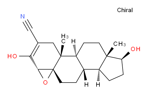 (1aR,4aR,4bS,6aS,7S,9aS,9bS,11aS)-2,7-dihydroxy-4a,6a-dimethyl-1a,4,4a,4b,5,6,6a,7,8,9,9a,9b,10,11-tetradecahydrocyclopenta[7,8]phenanthro[1,10a-b]oxirene-3-carbonitrile