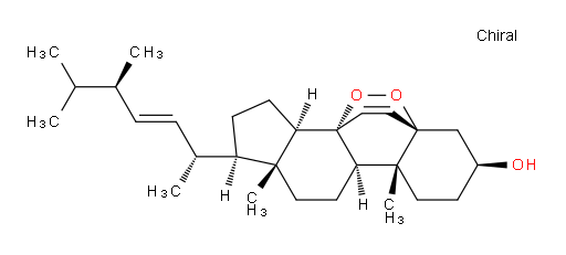 (3S,5S,8S,9R,10R,13R,14R,17R)-17-((2R,5R,E)-5,6-dimethylhept-3-en-2-yl)-10,13-dimethyl-2,3,4,9,10,11,12,13,14,15,16,17-dodecahydro-1H-5,8-epidioxycyclopenta[a]phenanthren-3-ol