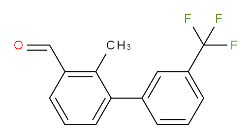 2-methyl-3'-(trifluoromethyl)-[1,1'-biphenyl]-3-carbaldehyde
