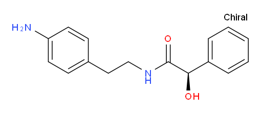 (αR)-N-[2-(4-Aminophenyl)ethyl]-α-hydroxybenzeneacetamide
