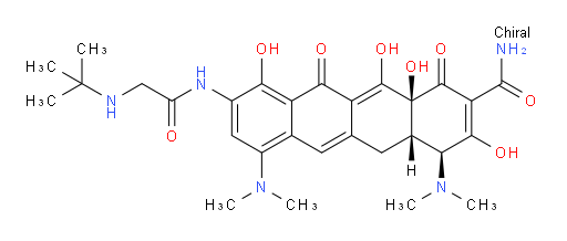 (4S,4aS,12aS)-4,7-Bis(dimethylamino)-9-[[2-[(1,1-dimethylethyl)amino]acetyl]amino]-1,4,4a,5,11,12a-hexahydro-3,10,12,12a-tetrahydroxy-1,11-dioxo-2-naphthacenecarboxamide