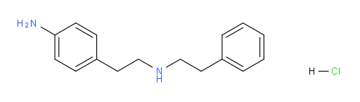 4-(2-(phenethylamino)ethyl)aniline hydrochloride