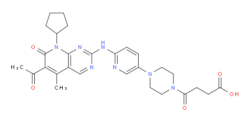 Palbociclib Succinic Acid Adduct