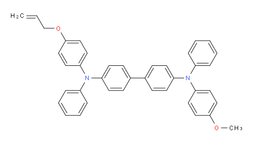 N4-(4-(allyloxy)phenyl)-N4'-(4-methoxyphenyl)-N4,N4'-diphenyl-[1,1'-biphenyl]-4,4'-diamine