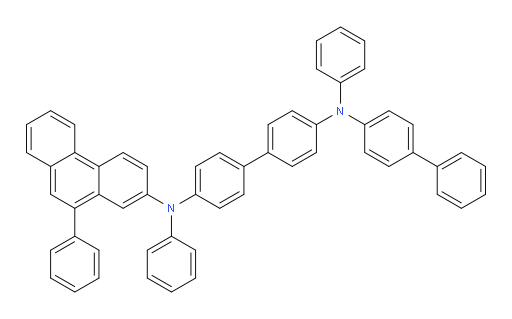 N4-([1,1'-biphenyl]-4-yl)-N4,N4'-diphenyl-N4'-(10-phenylphenanthren-2-yl)-[1,1'-biphenyl]-4,4'-diamine