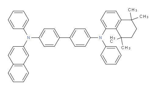 N4-(naphthalen-2-yl)-N4,N4'-diphenyl-N4'-(5,5,8,8-tetramethyl-5,6,7,8-tetrahydronaphthalen-1-yl)-[1,1'-biphenyl]-4,4'-diamine