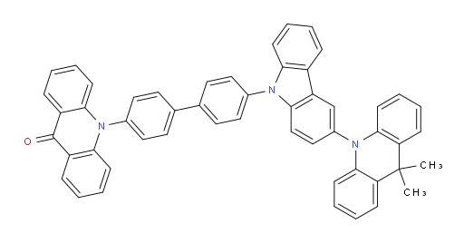 10-(4'-(3-(9,9-dimethylacridin-10(9H)-yl)-9H-carbazol-9-yl)-[1,1'-biphenyl]-4-yl)acridin-9(10H)-one
