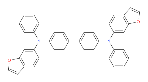 N4,N4'-di(benzofuran-6-yl)-N4,N4'-diphenyl-[1,1'-biphenyl]-4,4'-diamine