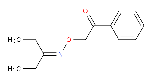 2-((pentan-3-ylideneamino)oxy)-1-phenylethanone