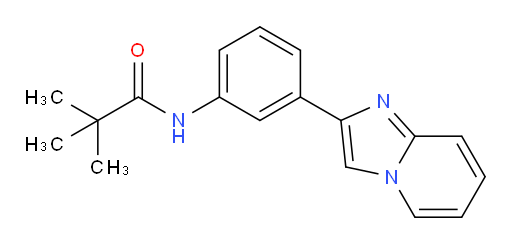 N-(3-(imidazo[1,2-a]pyridin-2-yl)phenyl)pivalamide
