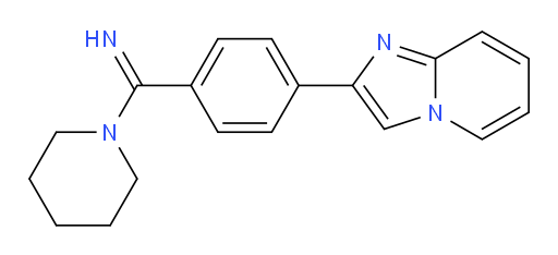 (4-(imidazo[1,2-a]pyridin-2-yl)phenyl)(piperidin-1-yl)methanimine