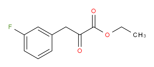 ethyl 3-(3-fluorophenyl)-2-oxopropanoate