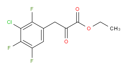 ethyl 3-(3-chloro-2,4,5-trifluorophenyl)-2-oxopropanoate