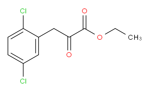 ethyl 3-(2,5-dichlorophenyl)-2-oxopropanoate