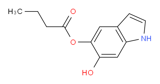 6-hydroxy-1H-indol-5-yl butyrate