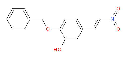 (E)-2-(benzyloxy)-5-(2-nitrovinyl)phenol
