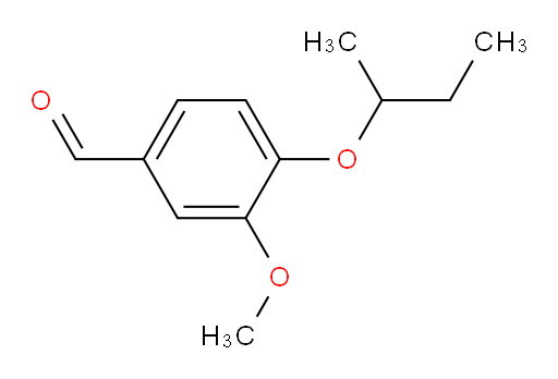 4-(sec-butoxy)-3-methoxybenzaldehyde