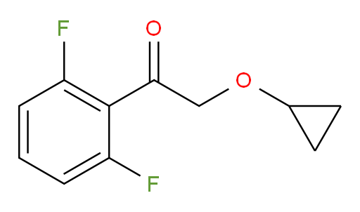 2-cyclopropoxy-1-(2,6-difluorophenyl)ethanone