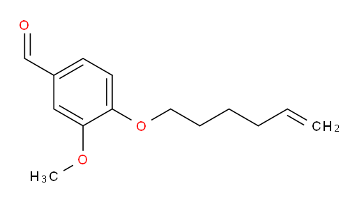 4-(hex-5-en-1-yloxy)-3-methoxybenzaldehyde