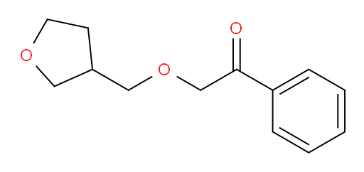 1-phenyl-2-((tetrahydrofuran-3-yl)methoxy)ethanone